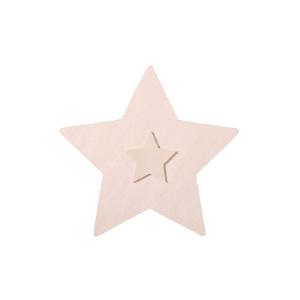 Forma Madera 3D Estrella Sale Real