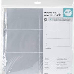 Fundas para Project Life 12"x12"- 6 bolsillos Ring Photo Sleeves Cheap Sale Shop