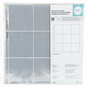 Fundas para Project Life 12"x12"- 9 bolsillos Ring Photo Sleeves Clearance Perfect
