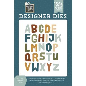 It's A Boy Alphabet Die Set Special Delivery Baby Boy Free Shipping Fast Delivery