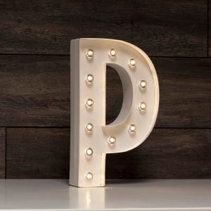 Letra P Marquee Love 30 cm. Sale Geniue Stockist