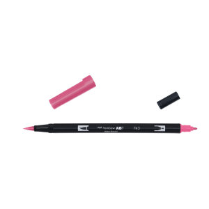 Rotulador Acuarelable Tombow Dual Brush-Pen Abt 743 Hot Pink Buy Cheap Footlocker Pictures