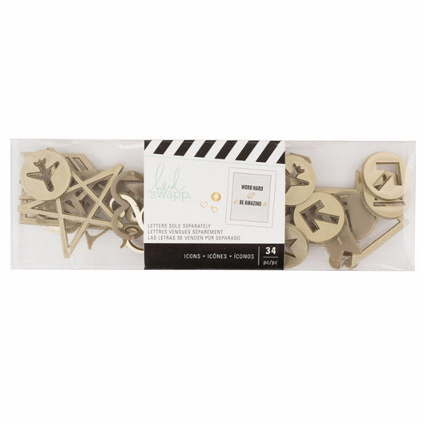 Letterboard Icon Pack  Arrows Gold Discount 2025 Unisex