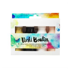 Pintura Acrílica  Acrylic Paint - Set 3 Mixed Media  by Vicki  Boutin Affordable Online