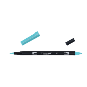 Rotulador Acuarelable Tombow Dual Brush-Pen Abt 452 Process Blue Quality Free Shipping For Sale