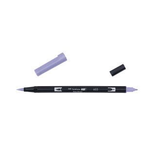 Rotulador Acuarelable Tombow Dual Brush-Pen Abt 603 Periwinkle Sale Low Pice Fee Shipping
