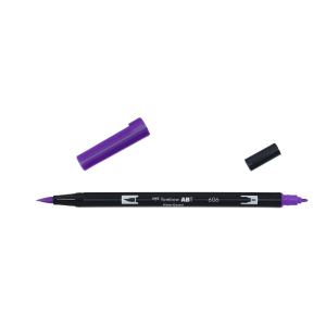 Rotulador Acuarelable Tombow Dual Brush-Pen Abt 606 Violet Sale Browse