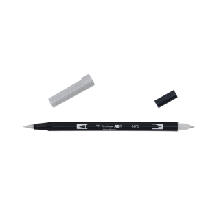 Rotulador Acuarelable Tombow Dual Brush-Pen Abt N75 Cool Grey 3 Cheapest Online