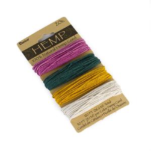 Surtido de  cordeles de cañamo 4 colores primavera Cheap Sale With Paypal