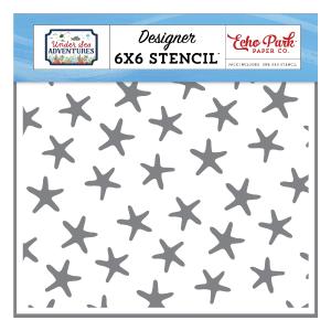 Swimming Starfish Stencil Under Sea Adventures Cheap Eastbay
