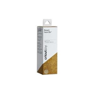 Vinilo Termoadhesivo Glitter Gold Cricut Joy Popular Online