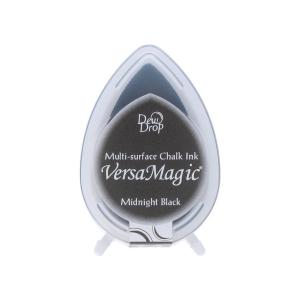 Tinta VersaMagic Dew Drop Midnight Black Efecto Tiza Free Shipping Real