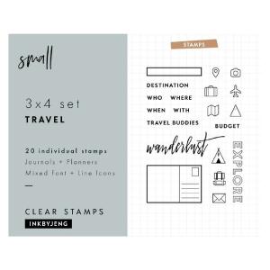 Travel Icons Stamp Set Clearance Good Selling