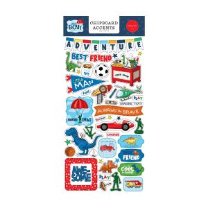 Chipboard Accents Little Boy View Cheap Online