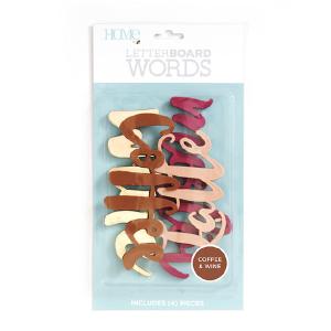 Word Packs Coffe/Wine  Letter Board Sale Authentic
