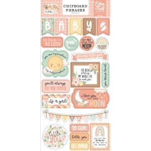 Chipboard Phrases Our Baby Girl Cheap Sale Huge Surprise
