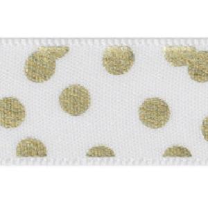 Cinta de Tela Gold Dot Clearance Geniue Stockist