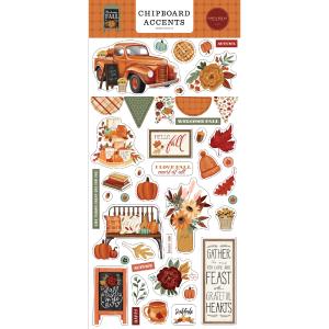 Chipboard Accents Welcome Fall Outlet Best Seller
