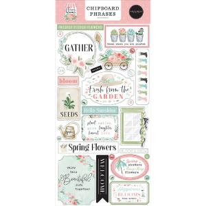 Chipboard Phrases Flower Garden Pictures Cheap Online