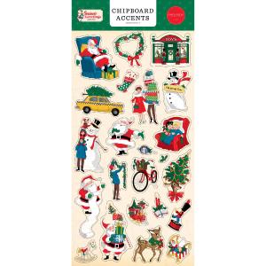 Chipboard Accents Season's Greetings Fast Delivery For Sale