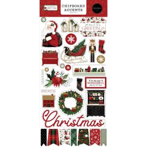 Chipboard Accents A Wonderful Christmas Best Store To Get Cheap Online
