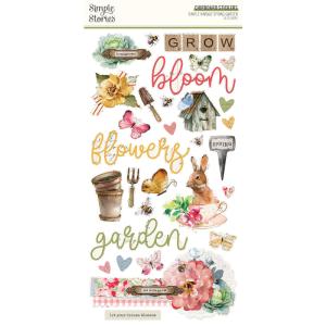 Chipboard Simple Vintage Spring Garden Sale 2025 Newest