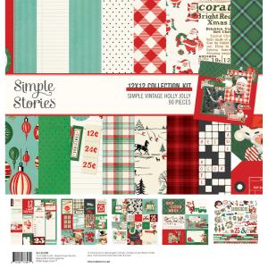 Collection Kit Simple Vintage Holly Jolly Cheap Sale Sale