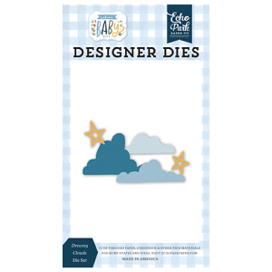 Dreamy Clouds Die Set Welcome Baby Boy Free Shipping Original