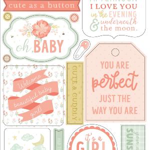 Chipboard Phrases It's A Girl Pick A Best Cheap Pice