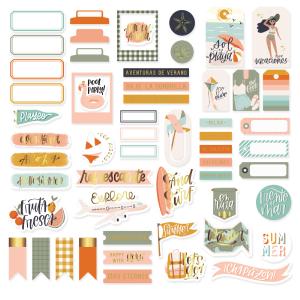 Die Cuts Lettering con foil Pensacola Collections