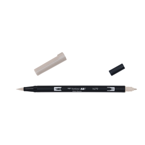 Rotulador Acuarelable Tombow Dual Brush-Pen Abt N79 Warm Grey 2 Free Shipping Geniue Stockist