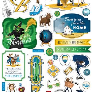 Chipboard Accents Wizard Of Oz Inexpensive Sale Online