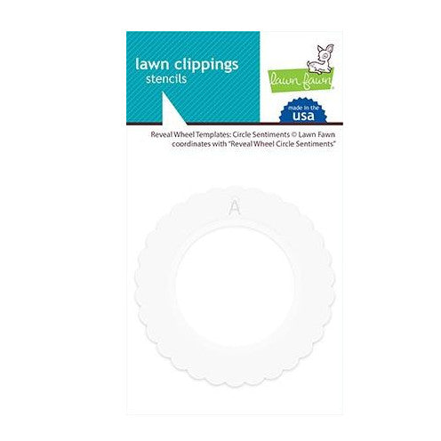 Reveal Wheel Templates-Circle Sentiments Clearance Fast Delivery