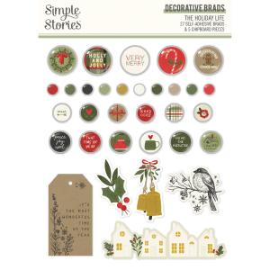 Decorative Brads The Holiday Life Clearance 2025