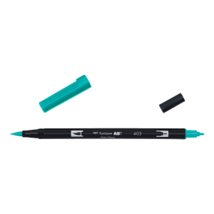 Rotulador Acuarelable Tombow Dual Brush-Pen Abt 403 Bright Blue Limited Edition