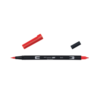 Rotulador Acuarelable Tombow Dual Brush-Pen Abt 845 Carmine Official Online