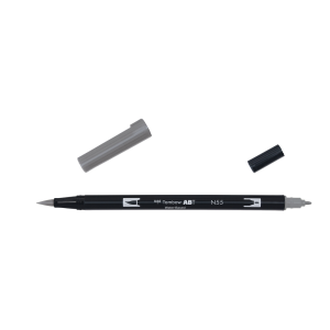 Rotulador Acuarelable Tombow Dual Brush-Pen Abt N55 Cool Grey 7 Discount Collections