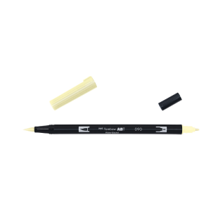 Rotulador Acuarelable Tombow Dual Brush-Pen Abt 090 Lemon Cream Outlet For You