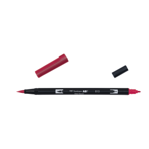Rotulador Acuarelable Tombow Dual Brush-Pen Abt 815 Cherry Free Shipping Inexpensive