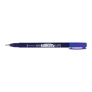 Rotulador Tombow Fudenosuke Brush Pen 15 Blue Real For Sale