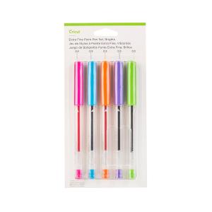 Set Bolígrafos Brilante Punta Extra Fina Cricut Collections