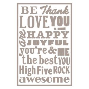 Plantillas adhesivas Greeting Words de Hazel Ruby Eastbay Cheap Online