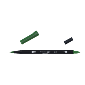 Rotulador Acuarelable Tombow Dual Brush-Pen Abt 249 Hunter Green Sale Amazing Pice