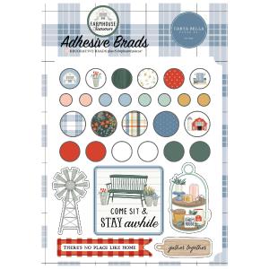 Adhesive Brads Farmhouse Summer Buy Cheap Manchester