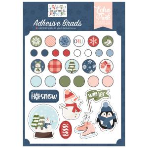 Adhesive Brads Chilling With My Snowmies Cheap Pice Discount Authentic