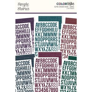 Alphabet Sticker Book Color Vibe Darks Shop Offer Cheap Online