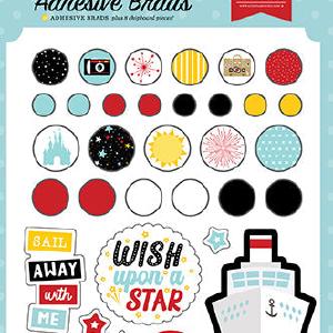 Adhesive Brads A Magical Voyage Free Shipping Online