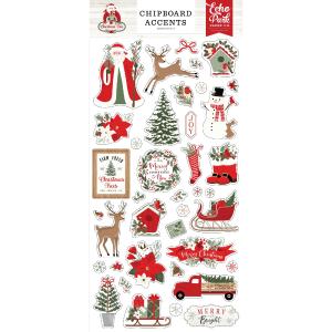 Chipboard Accents Christmas Time Low Cost Online