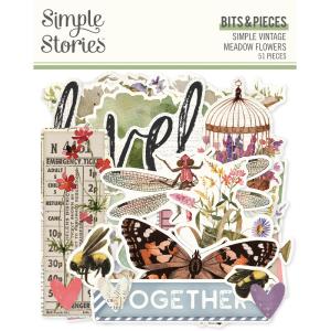 Bits & Pieces Simple Vintage Meadow Flowers Cheap Sale Online