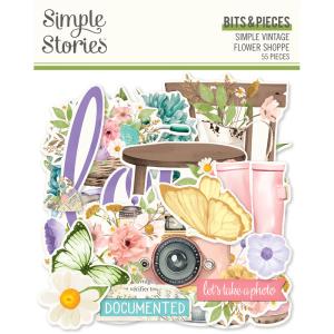 Bits & Pieces Simple Vintage Flower Shoppe Comfortable Cheap Online